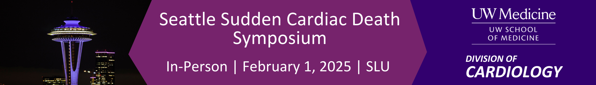 MJ2508:  2nd Annual Seattle Sudden Cardiac Death Symposium Banner